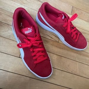 Red Puma Classics (Suede)